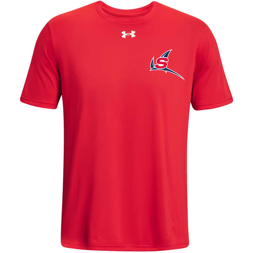 NSW Under Armour Men's Tech Team Short Sleeve Tee - Red (NSW-147-RE)