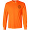 PHF Adult Ultra Cotton Long-Sleeve T-Shirt - Safety Orange (Design 1) (PHF-018-SO)