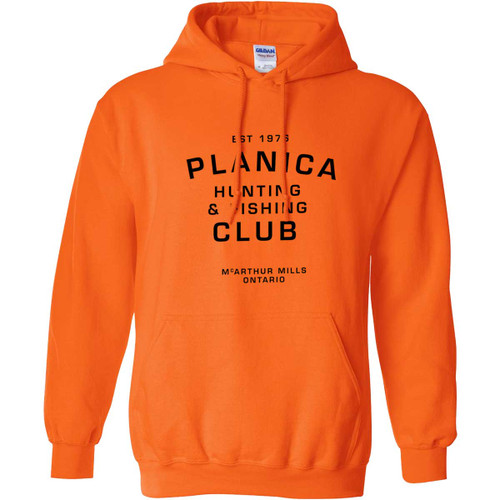 PHF Adult Heavy Blend Hooded Sweatshirt - Safety Orange (Design 2) (PHF-019-SO)