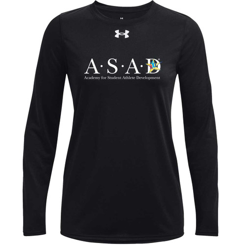 ASA Under Armour Women’s Tech Team Long Sleeve - Black (ASA-212-BK)