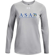 ASA Under Armour Women’s Tech Team Long Sleeve - Mod Grey (ASA-212-MG)