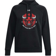 MAV Under Armour Women’s Rival Fleece Hoodie - Black (Design 02) (MAV-223-BK)