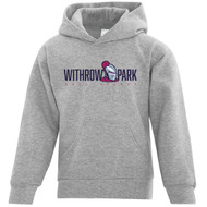 Youth WPBHL Everyday Fleece Hoodie - Athletic Grey (Design 2) (WPB-317-AH)