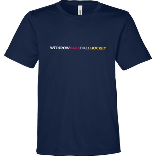  Youth Capital Performance WPBHL T-Shirt - Classic Navy (Design 4) (WPB-324-NY)