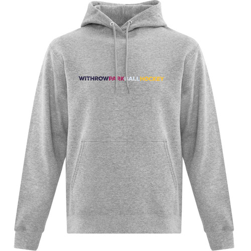 Adult WPBHL Everyday Fleece Hoodie - Athletic Grey (Design 4) (WPB-023-AT)