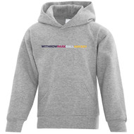 Youth WPBHL Everyday Fleece Hoodie - Athletic Grey (Design 4) (WPB-323-AT)