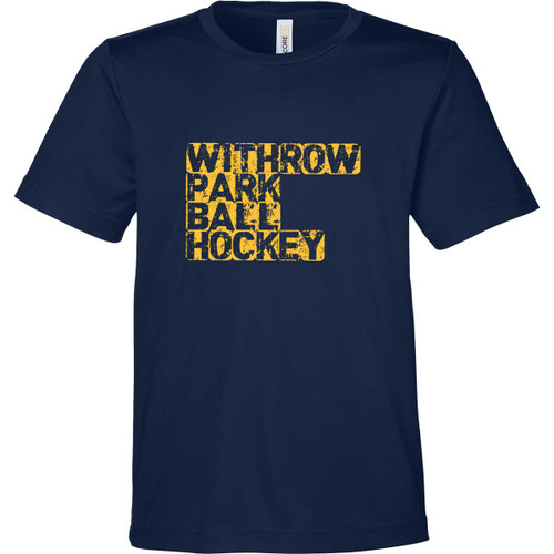 Youth Capital Performance WPBHL T-Shirt - Classic Navy (Design 5) (WPB-326-NY)