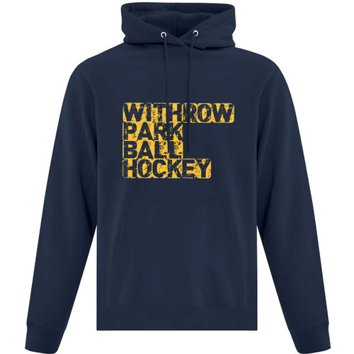 Adult WPBHL Everyday Fleece Hoodie - Navy (Design 5) (WPB-027-NY)