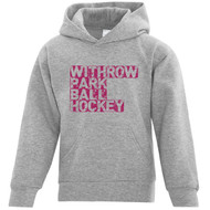 Youth WPBHL Everyday Fleece Hoodie - Athletic Grey (Design 5) (WPB-329-AH)