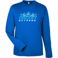 HKE Unisex Capital Long-Sleeve Performance T-Shirt - True Royal (HKE-002-TR)