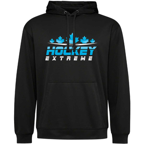 ATC Adult Essential Performance Hooded Fleece - Black (HKE-005-BK)