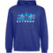 ATC Adult Essential Performance Hooded Fleece - Royal (HKE-005-RO)
