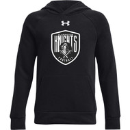 CMF Under Armour Youth Rival Fleece Hoodie - Black (CMF-301-BK)