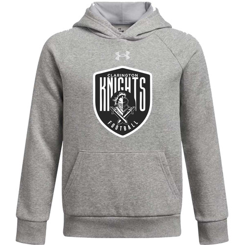 CMF Under Armour Youth Rival Fleece Hoodie - Mod Grey (CMF-306-MG)