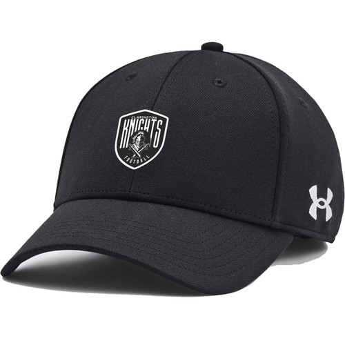CMF Adult Under Armour Blitzing Team Cap - Black (CMF-051-BK.UA-1376702-001)