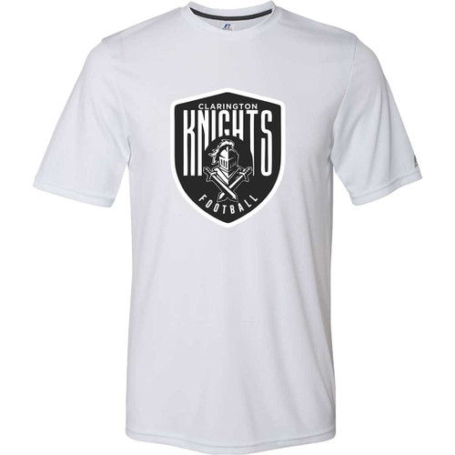 CMF Adult Dri-Power Core Performance Tee - White (CMF-012-WH)