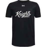 CMF Under Armour Youth Tech Team Short Sleeve T-Shirt - Black (Design 2) (CMF-318-BK)