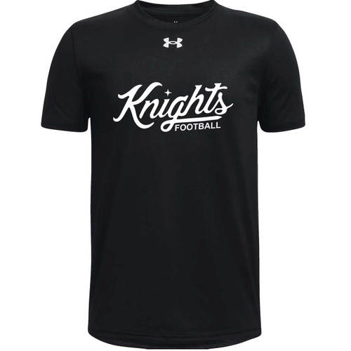 CMF Under Armour Youth Tech Team Short Sleeve T-Shirt - Black (Design 2) (CMF-318-BK)