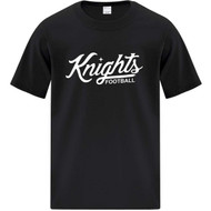 CMF Youth Everyday Cotton T-Shirt - Black (Design 2) (CMF-319-BK)