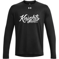 CMF Under Armour Men’s Long Sleeve Tech T-Shirt - Black (Design 2) (CMF-120-BK) 