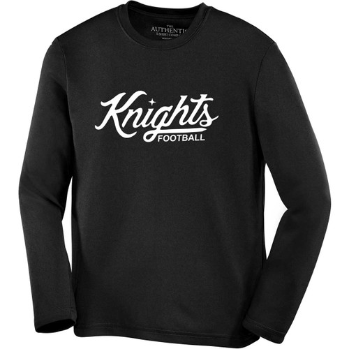 CMF Youth Pro Team Long Sleeve T-Shirt - Black (Design 2) (CMF-320-BK)