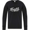 CMF Youth Everyday Cotton Long Sleeve T-Shirt - Black (Design 2) (CMF-321-BK)