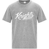 CMF Youth Everyday Cotton T-Shirt - Athletic Heather (Design 2) (CMF-324-AH)