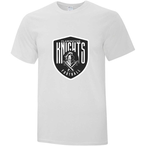 CMF Adult Everyday Cotton T-Shirt - White (CMF-013-WH)