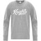 CMF Youth Everyday Cotton Long Sleeve T-Shirt - Athletic Heather (Design 2) (CMF-326-AH)