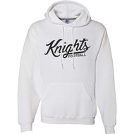 CMF Adult Dri-Power Fleece Hoodie - White (Design 2) (CMF-027-WH)