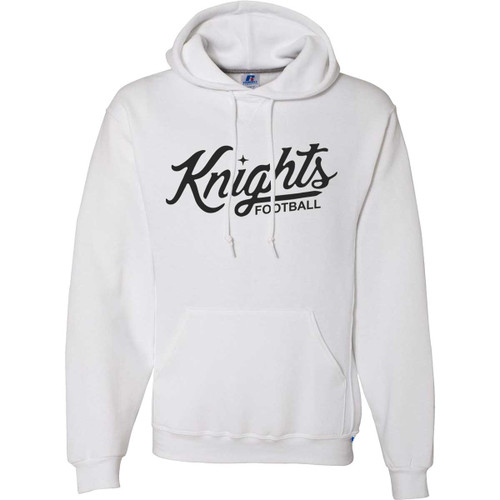CMF Adult Dri-Power Fleece Hoodie - White (Design 2) (CMF-027-WH)