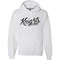 CMF Adult Dri-Power Fleece Hoodie - White (Design 2) (CMF-027-WH)
