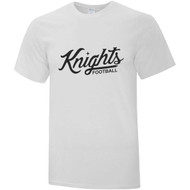 CMF Adult Everyday Cotton T-Shirt - White (Design 2) (CMF-029-WH)