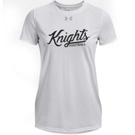 CMF Under Armour Youth Tech Team Short Sleeve T-Shirt - White (Design 2) (CMF-328-WH)