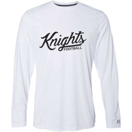 CMF Adult Dri-Power Core Performance Long Sleeve T-Shirt - White (Design 2) (CMF-030-WH)
