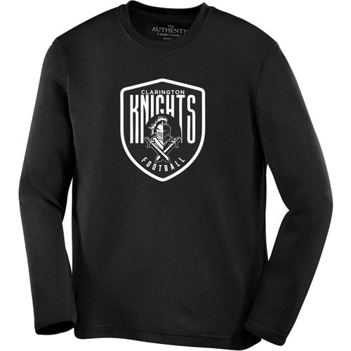 CMF Youth Pro Team Long Sleeve T-Shirt - Black (CMF-304-BK)