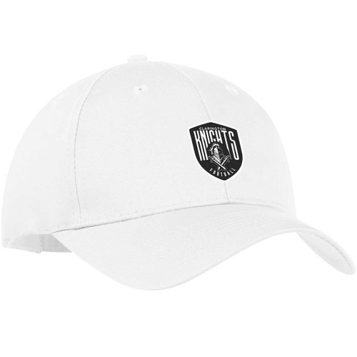 CMF Youth Everyday Cotton Twill Cap - White (CMF-053-WH.SN-Y130-WHI-OS)
