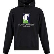 FCE Adult Fleece Hoodie - Black (FCE-002-BK)