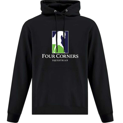 FCE Adult Fleece Hoodie - Black (FCE-002-BK)