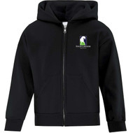 FCE Youth Fleece Full Zip Hoodie - Black (FCE-303-BK)