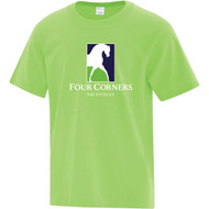 FCE Youth Cotton Tee - Lime (FCE-304-LM)