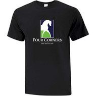 FCE Men’s Cotton Tee - Black (FCE-104-BK)