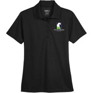 FCE Ladies Origin Performance Pique Polo Shirt - Black (FCE-206-BK)