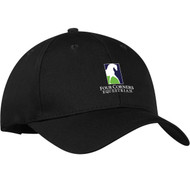 FCE Trucker Adult Six Panel Hat - Black (FCE-052-BK.SN-C130-BLA-OS)