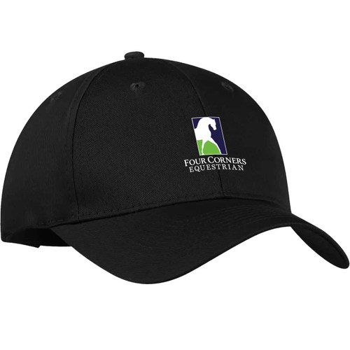 FCE Trucker Adult Six Panel Hat - Black (FCE-052-BK.SN-C130-BLA-OS)