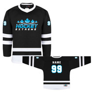HKE Goalie K3G Premium League Jersey - Black/White (HKE-007-BK)