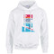 SBX Adult Heavy Blend Hoodie - White (SBX-001-WH)