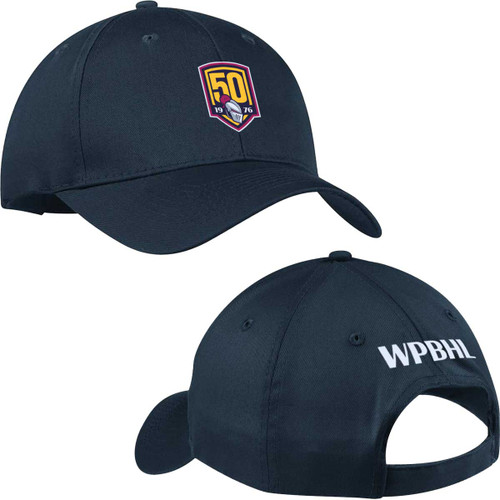 WPBHL Cotton Twill Cap – Navy (WPB-055-NY.SN-C130-NAV-OS)