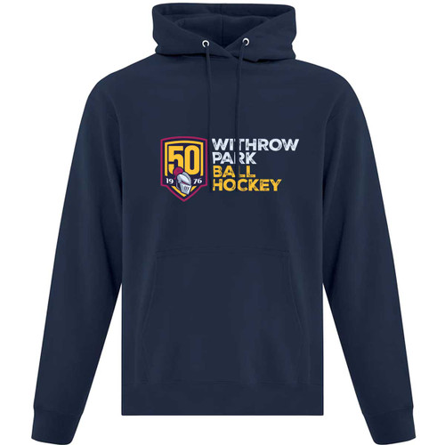 Adult WPBHL Everyday Fleece Hoodie - Navy (50TH Anniversary) (WPB-035-NY)