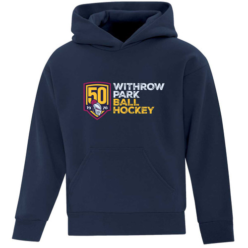 Youth WPBHL Everyday Fleece Hoodie – Navy (50TH Anniversary) (WPB-335-NY)